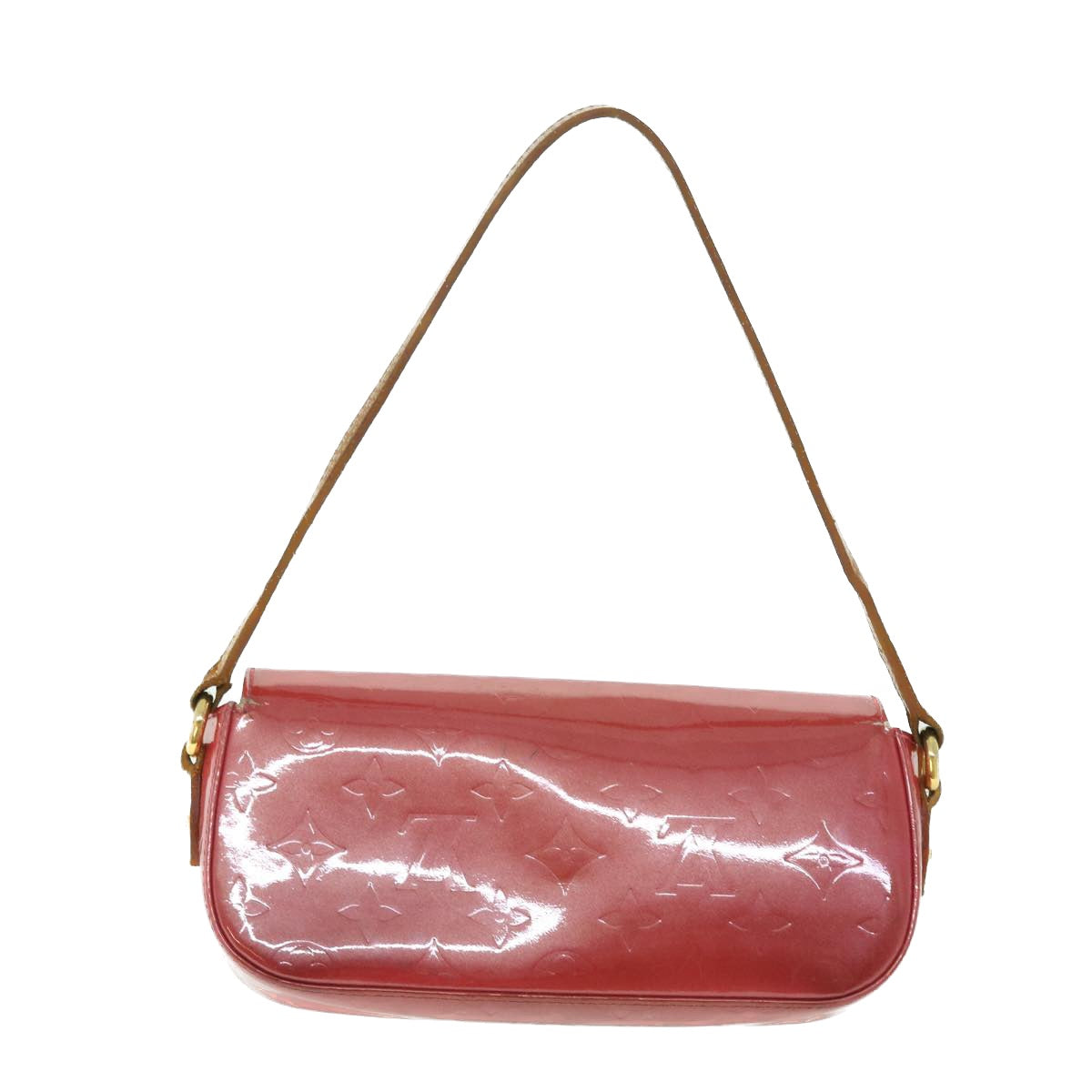 LOUIS VUITTON Monogram Vernis Malibu Street Shoulder Bag Pink M9150F Auth 50906 - 0