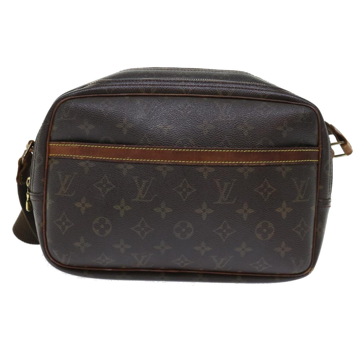 LOUIS VUITTON Monogram Reporter PM Shoulder Bag M45254 LV Auth 50912