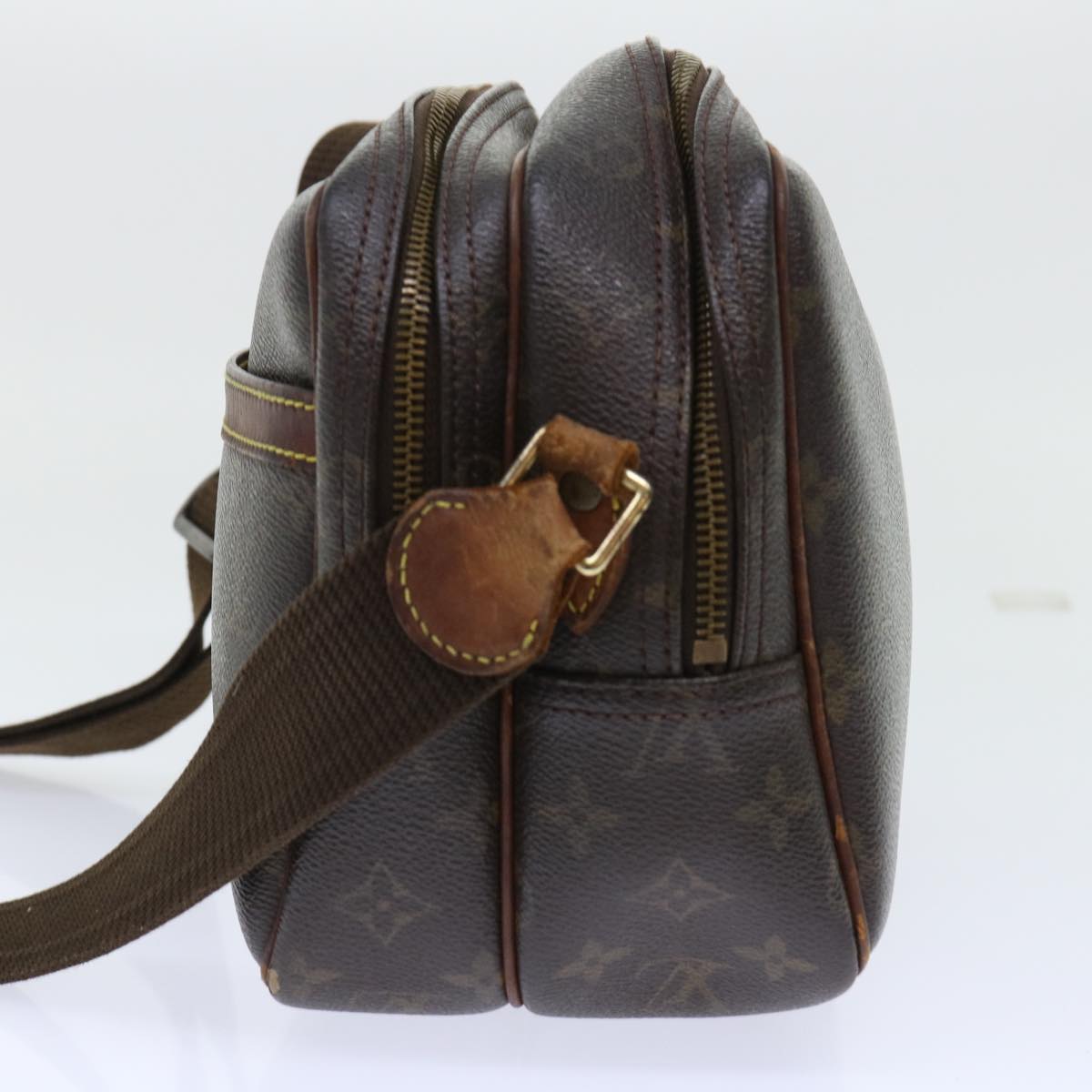 LOUIS VUITTON Monogram Reporter PM Shoulder Bag M45254 LV Auth 50912