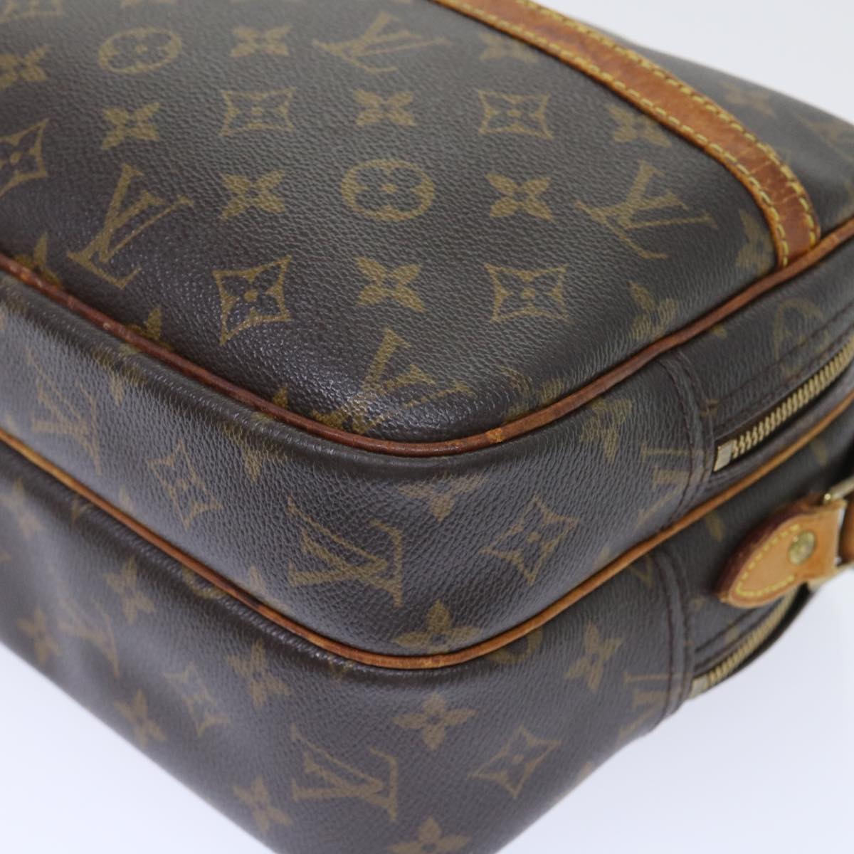 LOUIS VUITTON Monogram Reporter PM Shoulder Bag M45254 LV Auth 50914