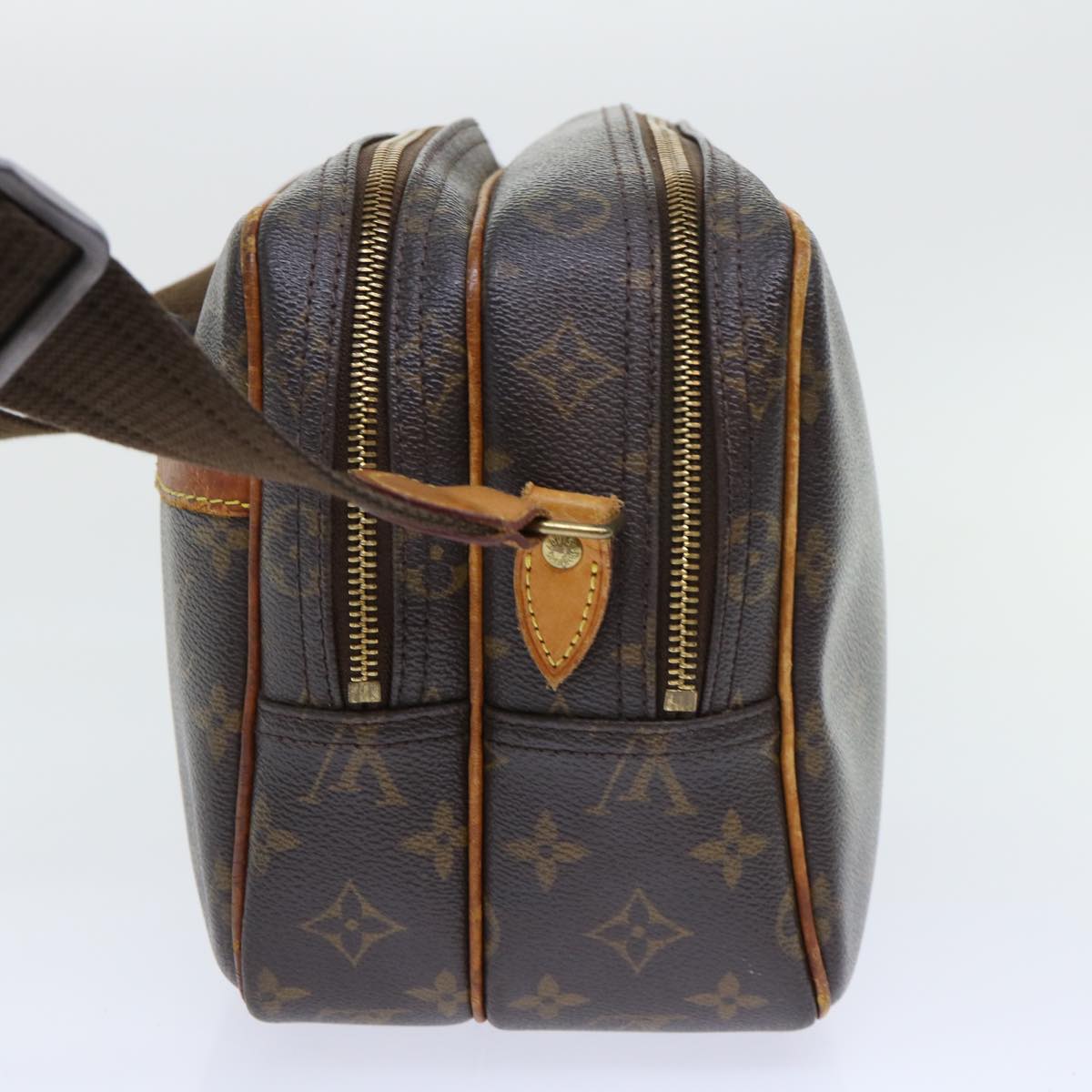 LOUIS VUITTON Monogram Reporter PM Shoulder Bag M45254 LV Auth 50914