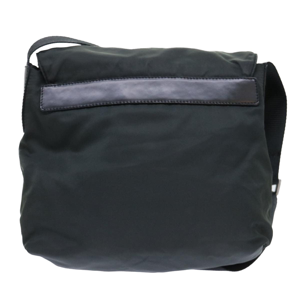 PRADA Shoulder Bag Nylon Khaki Auth 51019 - 0