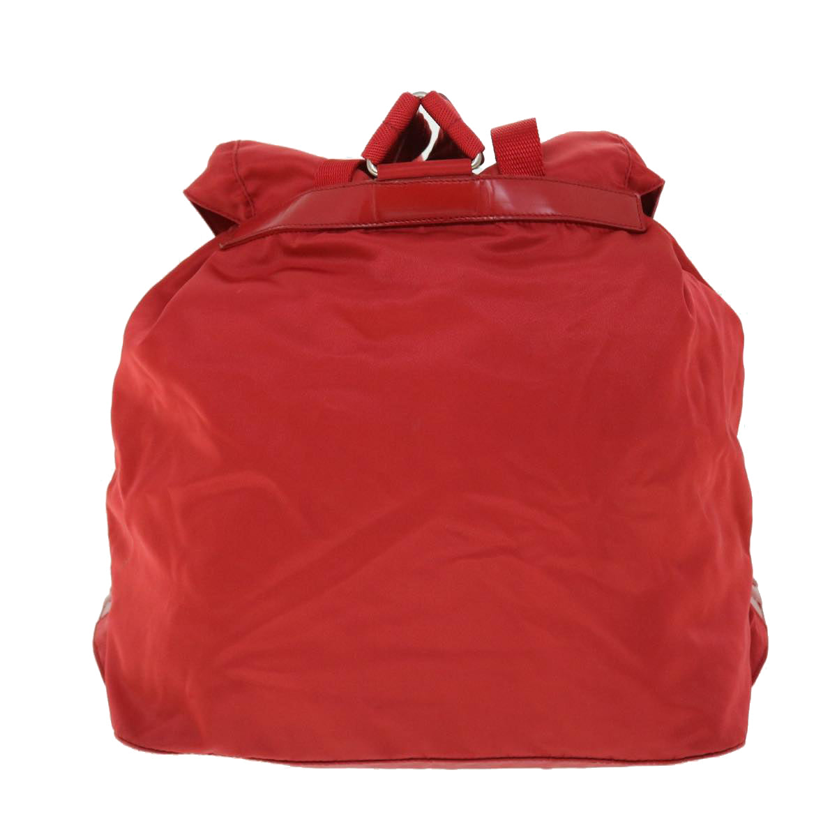 PRADA Backpack Nylon Red Auth 51021 - 0