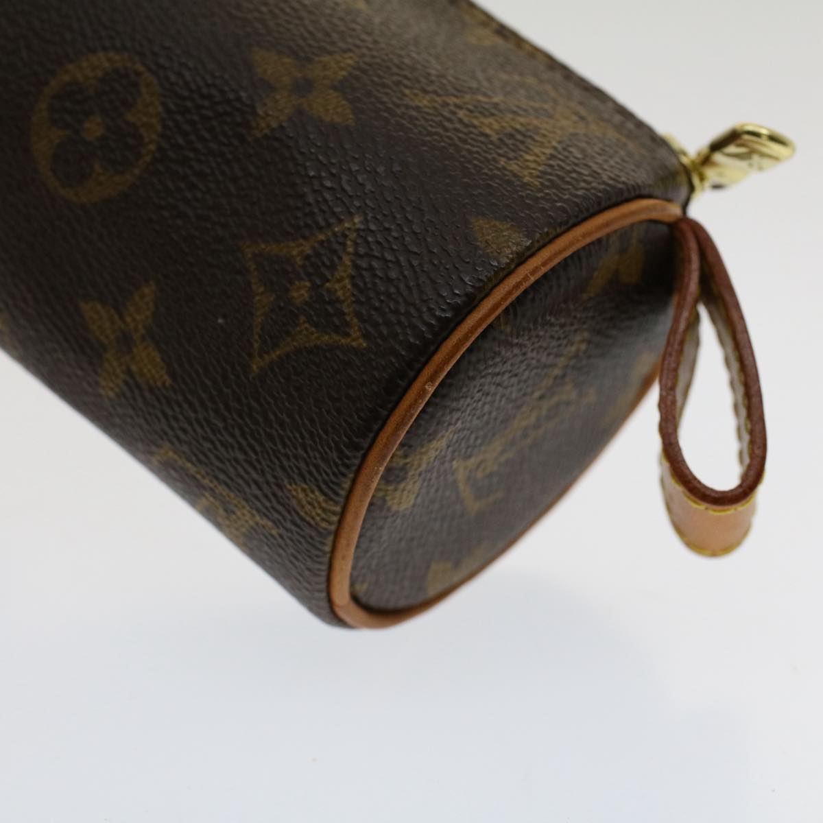 LOUIS VUITTON Monogram Trousse Rondo Pouch M47630 LV Auth 51065