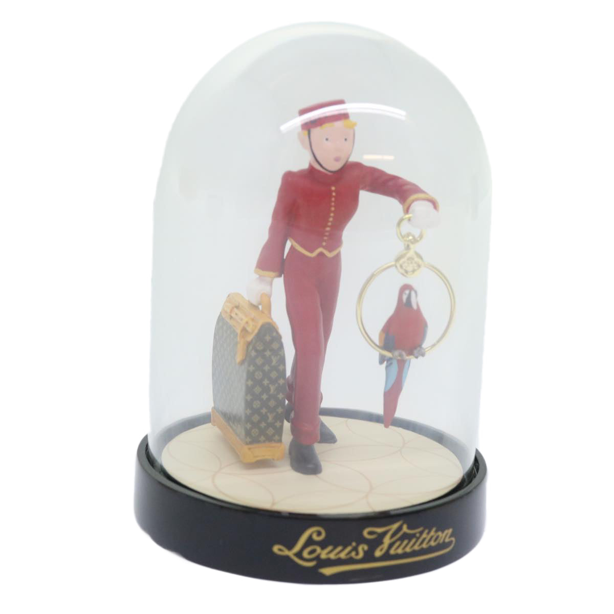 LOUIS VUITTON Bellboy Snow Globe Clear M99551 LV Auth 51070