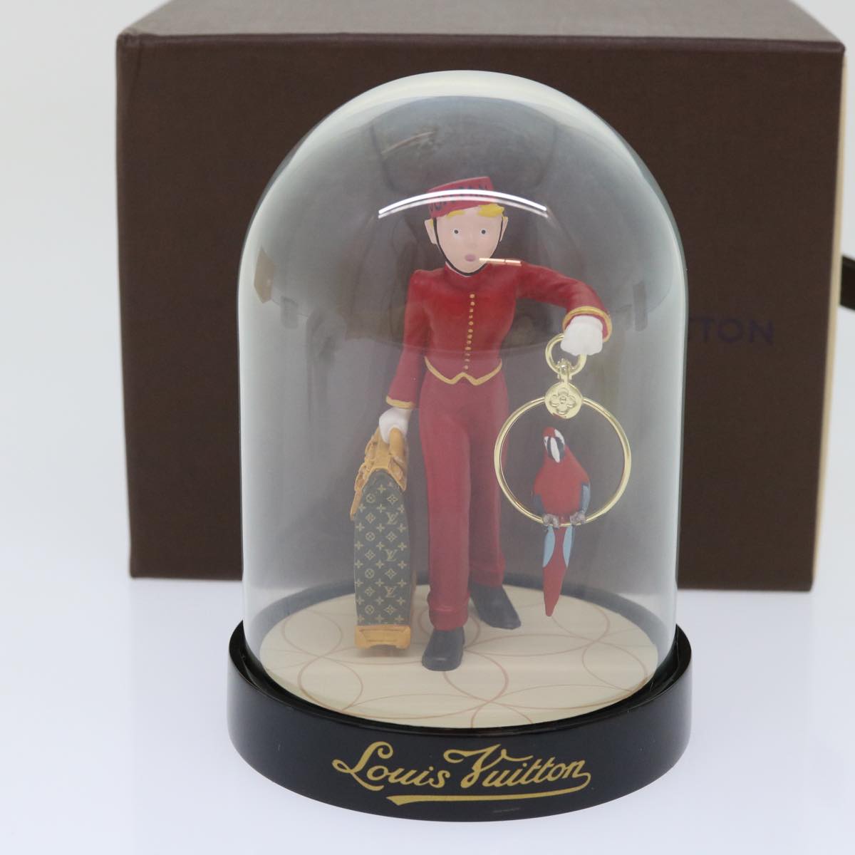 LOUIS VUITTON Bellboy Snow Globe Clear M99551 LV Auth 51070