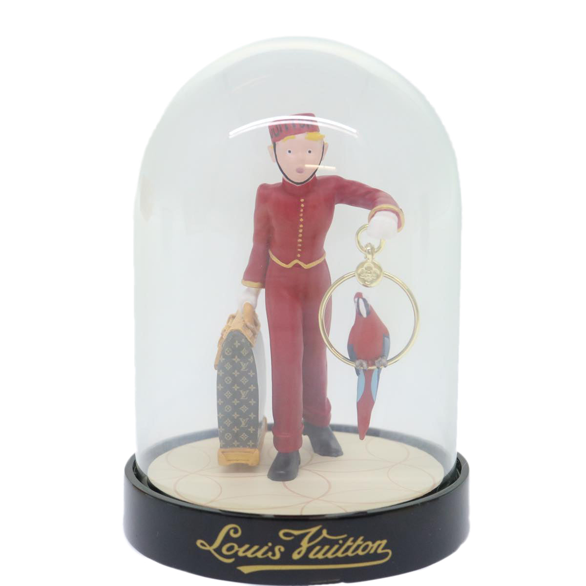 LOUIS VUITTON Bellboy Snow Globe Clear M99551 LV Auth 51070