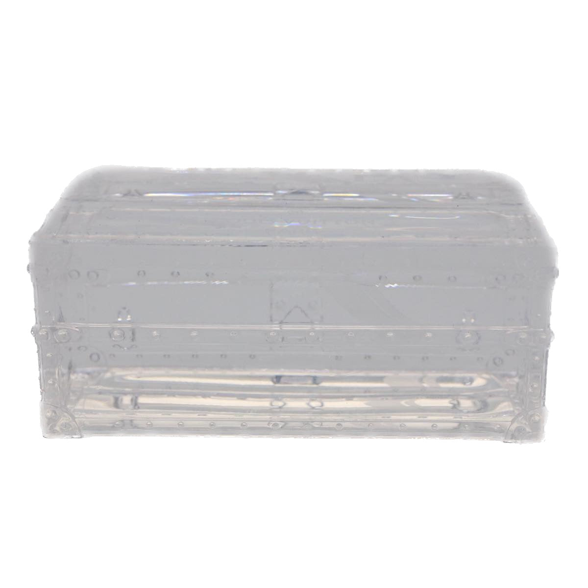 LOUIS VUITTON Paper Weight Clear LV Auth 51071