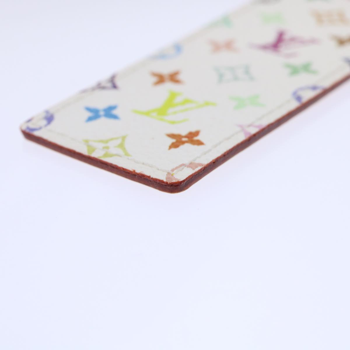 LOUIS VUITTON Monogram Multicolor Mark Page Kadu Bookmark M99196 LV Auth 51099