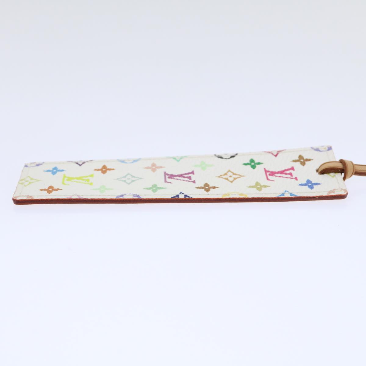 LOUIS VUITTON Monogram Multicolor Mark Page Kadu Bookmark M99196 LV Auth 51099