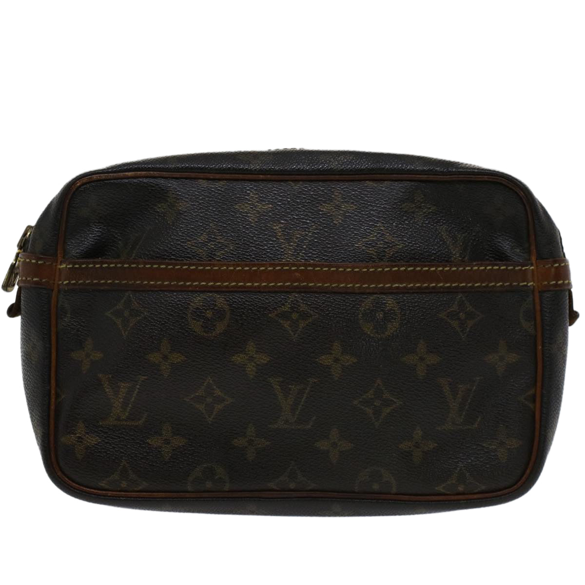 LOUIS VUITTON Monogram Compiegne 23 Clutch Bag M51847 LV Auth 51111