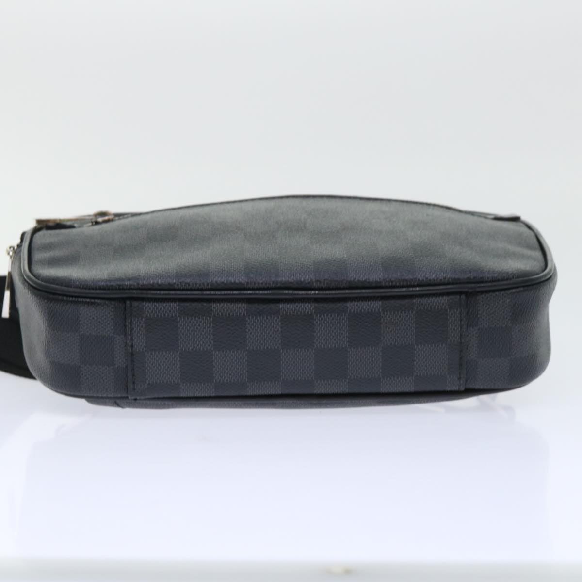 LOUIS VUITTON Damier Graphite Ambreil Shoulder Bag N41289 LV Auth 51125