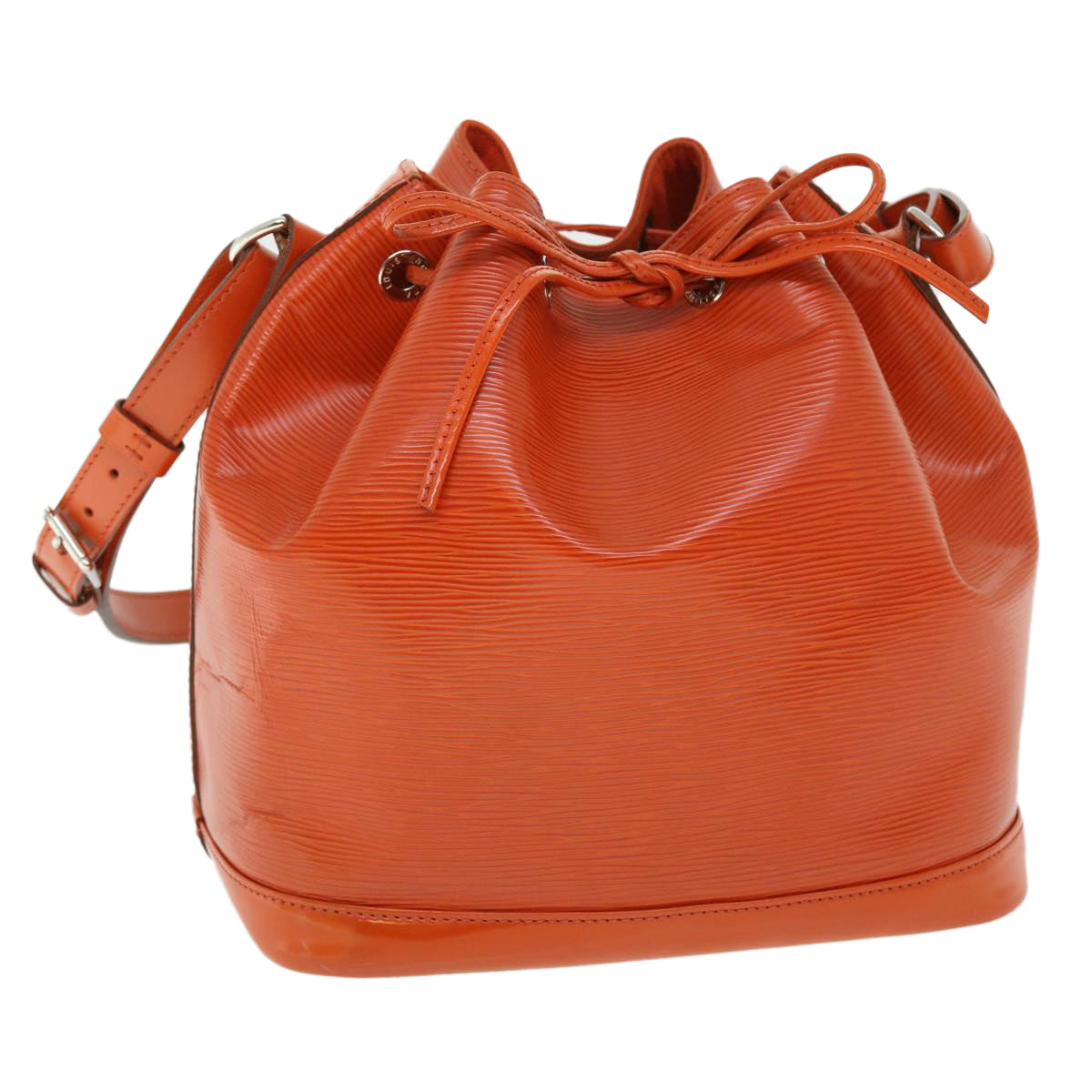 LOUIS VUITTON Epi Noe Shoulder Bag Orange M40677 LV Auth 51142