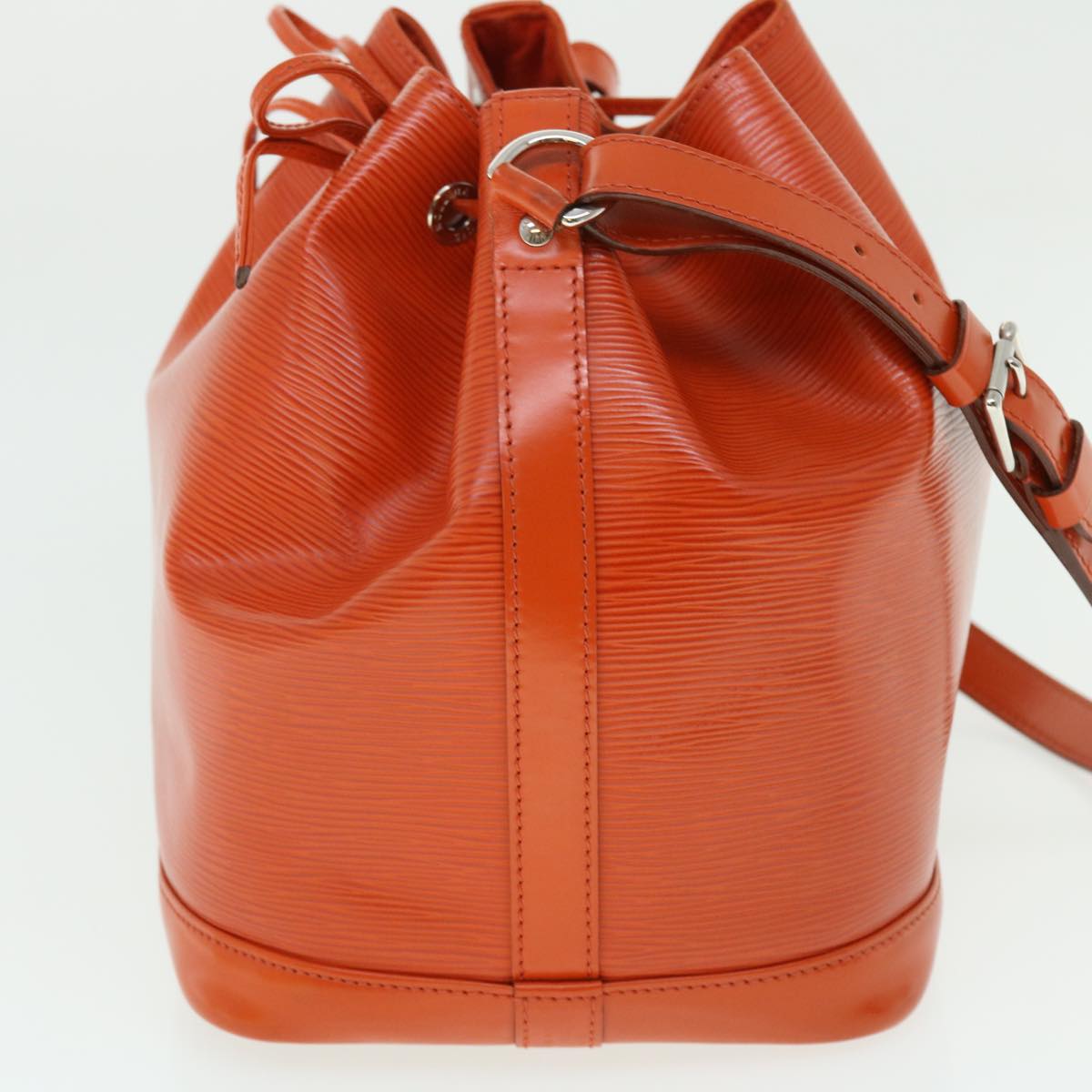 LOUIS VUITTON Epi Noe Shoulder Bag Orange M40677 LV Auth 51142