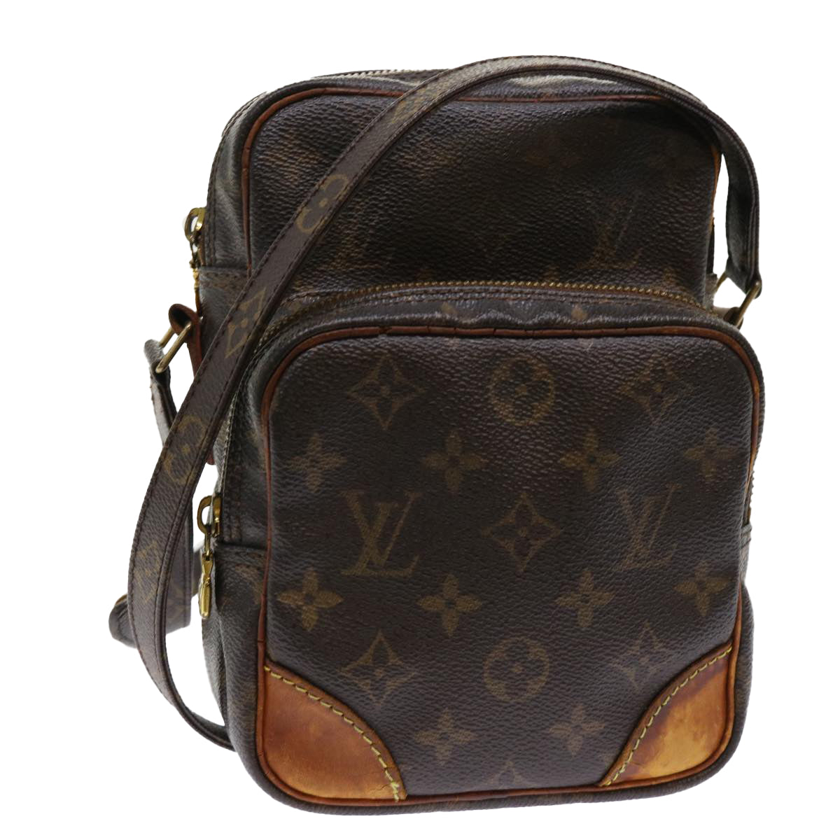 LOUIS VUITTON Monogram Amazon Shoulder Bag M45236 LV Auth 51153