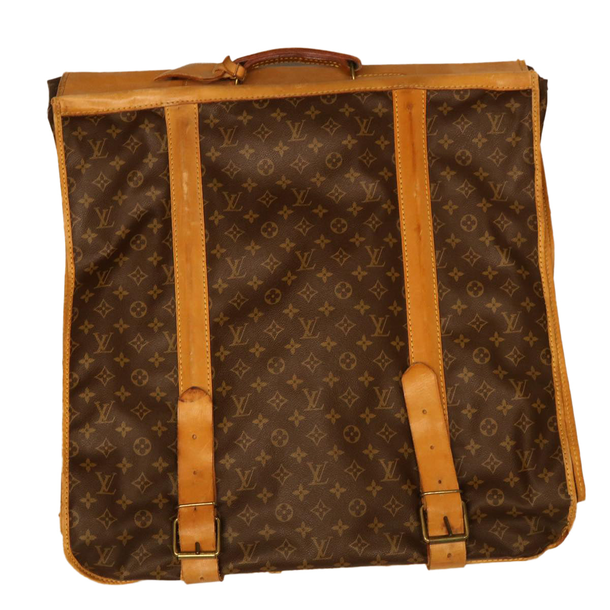 LOUIS VUITTON Monogram Carry Suter Garment Cover M23522 LV Auth 51164