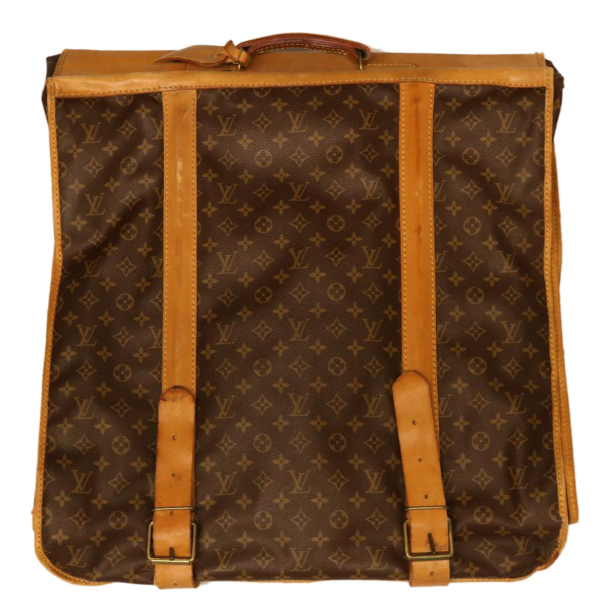 LOUIS VUITTON Monogram Carry Suter Garment Cover M23522 LV Auth 51164