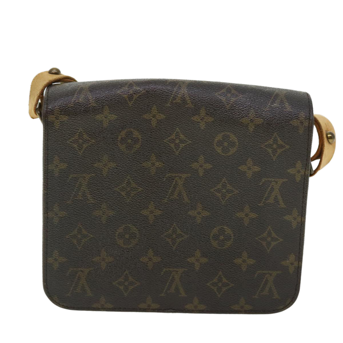 LOUIS VUITTON Monogram Cartouchiere MM Shoulder Bag M51253 LV Auth 51167 - 0