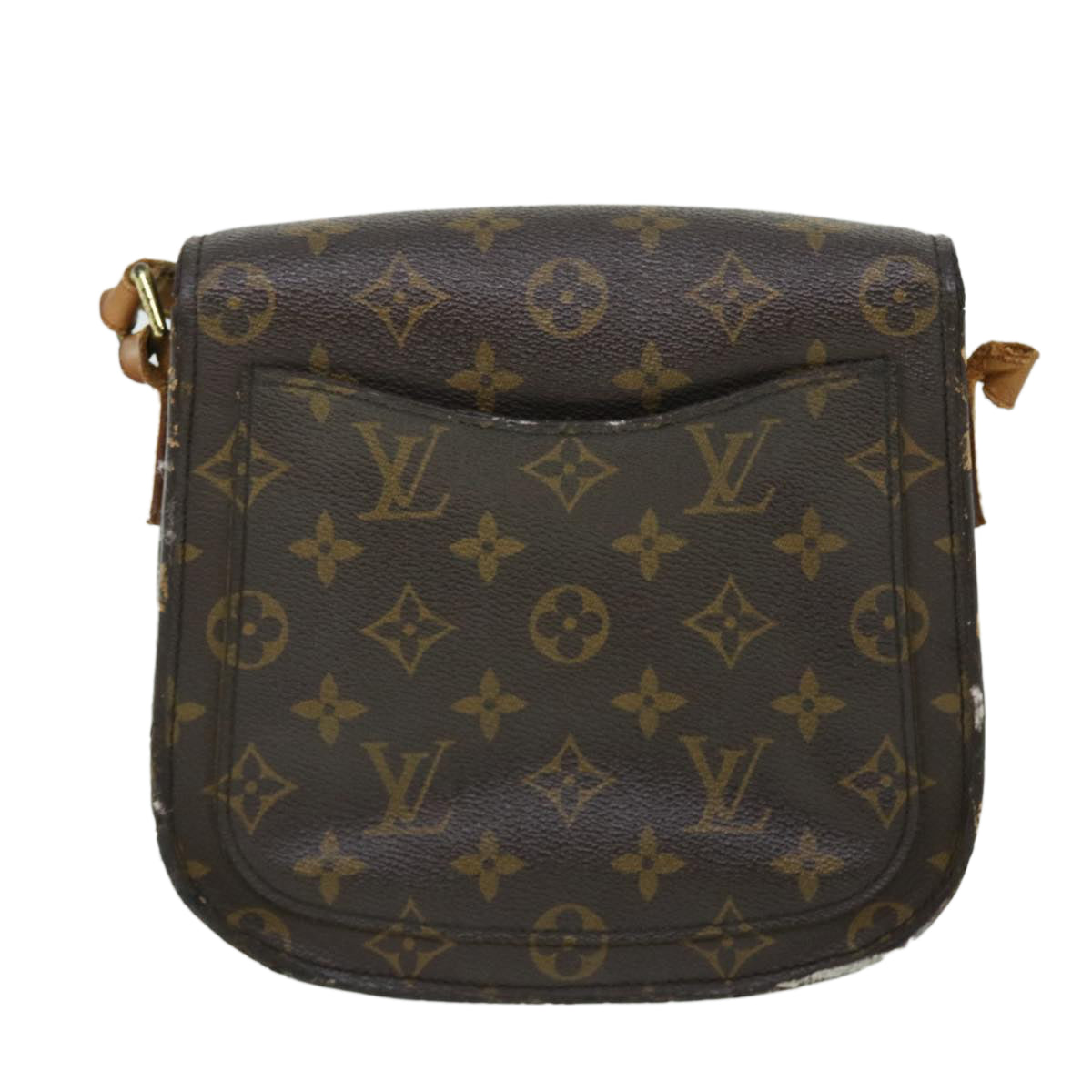 LOUIS VUITTON Monogram Saint Cloud MM Shoulder Bag M51243 LV Auth 51175 - 0