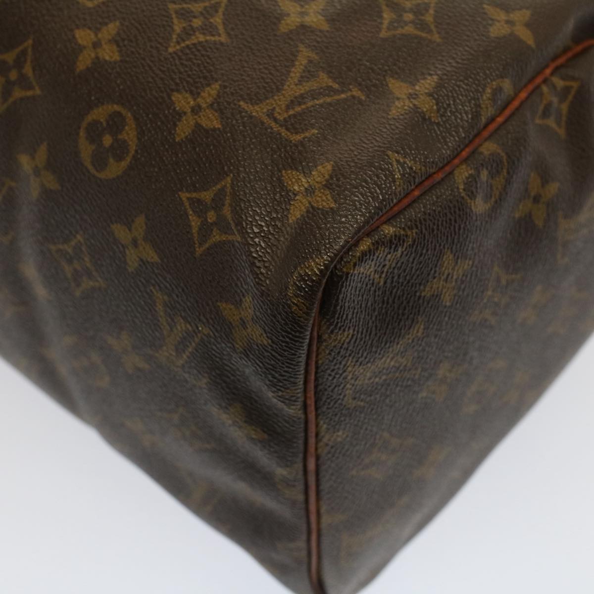 LOUIS VUITTON Monogram Speedy 30 Hand Bag M41526 LV Auth 51177