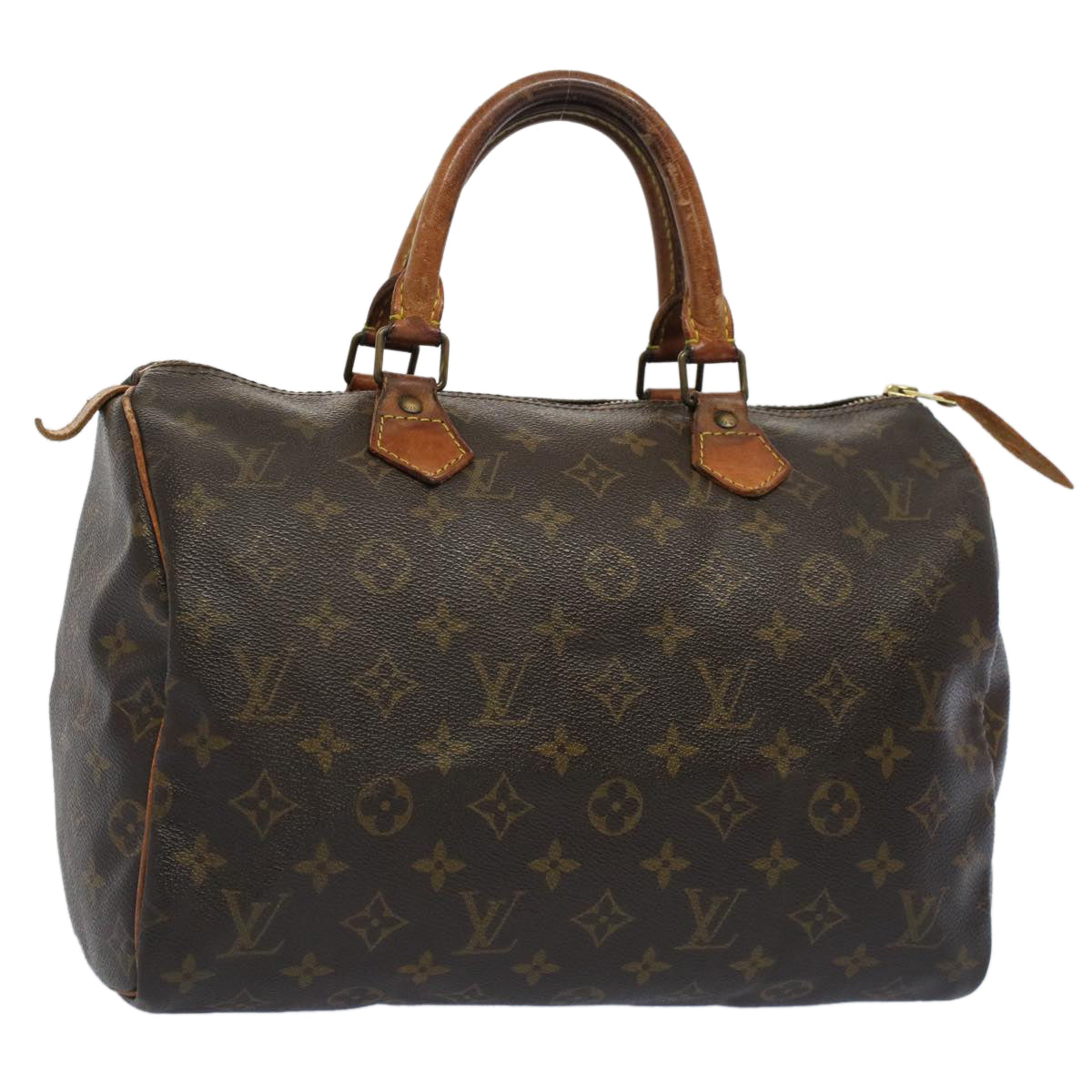 LOUIS VUITTON Monogram Speedy 30 Hand Bag M41526 LV Auth 51178