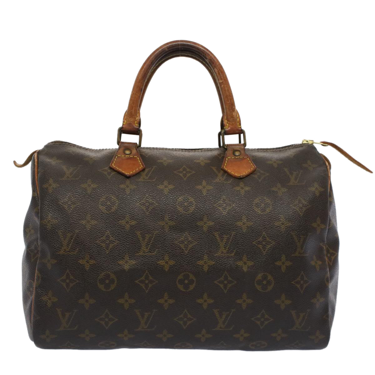 LOUIS VUITTON Monogram Speedy 30 Hand Bag M41526 LV Auth 51178