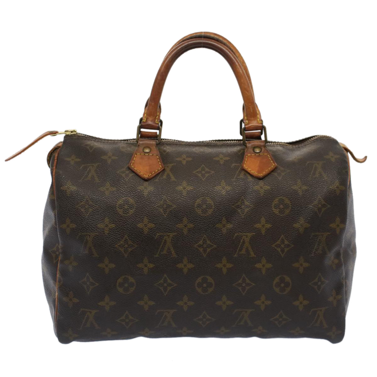 LOUIS VUITTON Monogram Speedy 30 Hand Bag M41526 LV Auth 51178 - 0