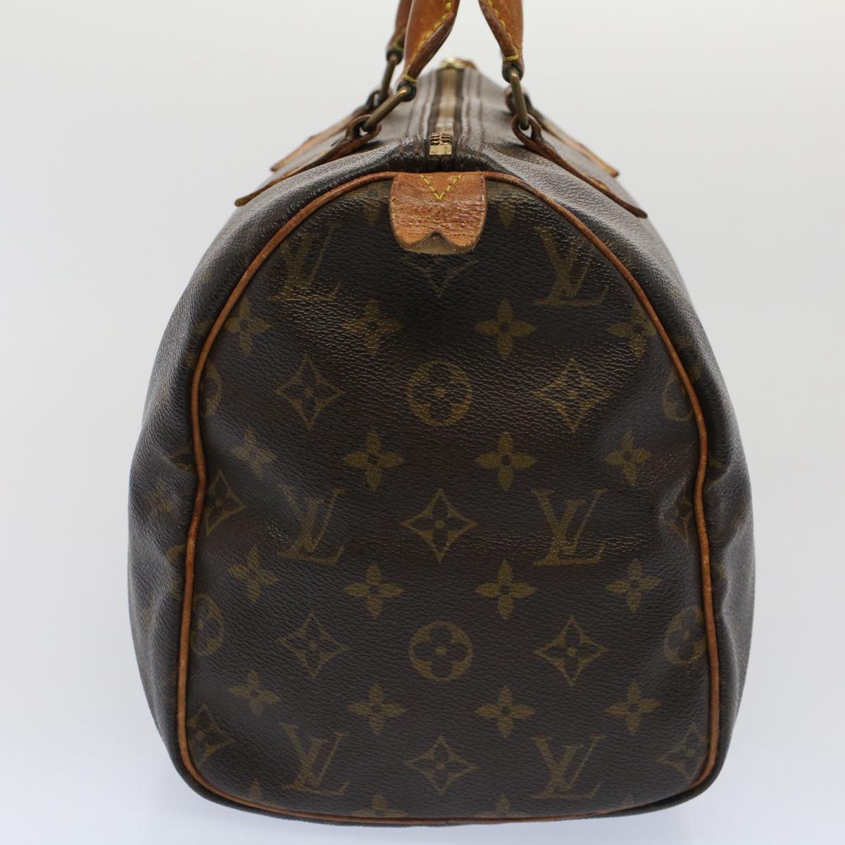 LOUIS VUITTON Monogram Speedy 30 Hand Bag M41526 LV Auth 51178