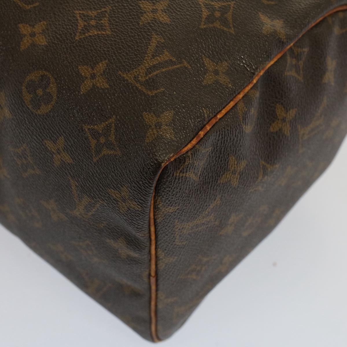 LOUIS VUITTON Monogram Speedy 30 Hand Bag M41526 LV Auth 51183