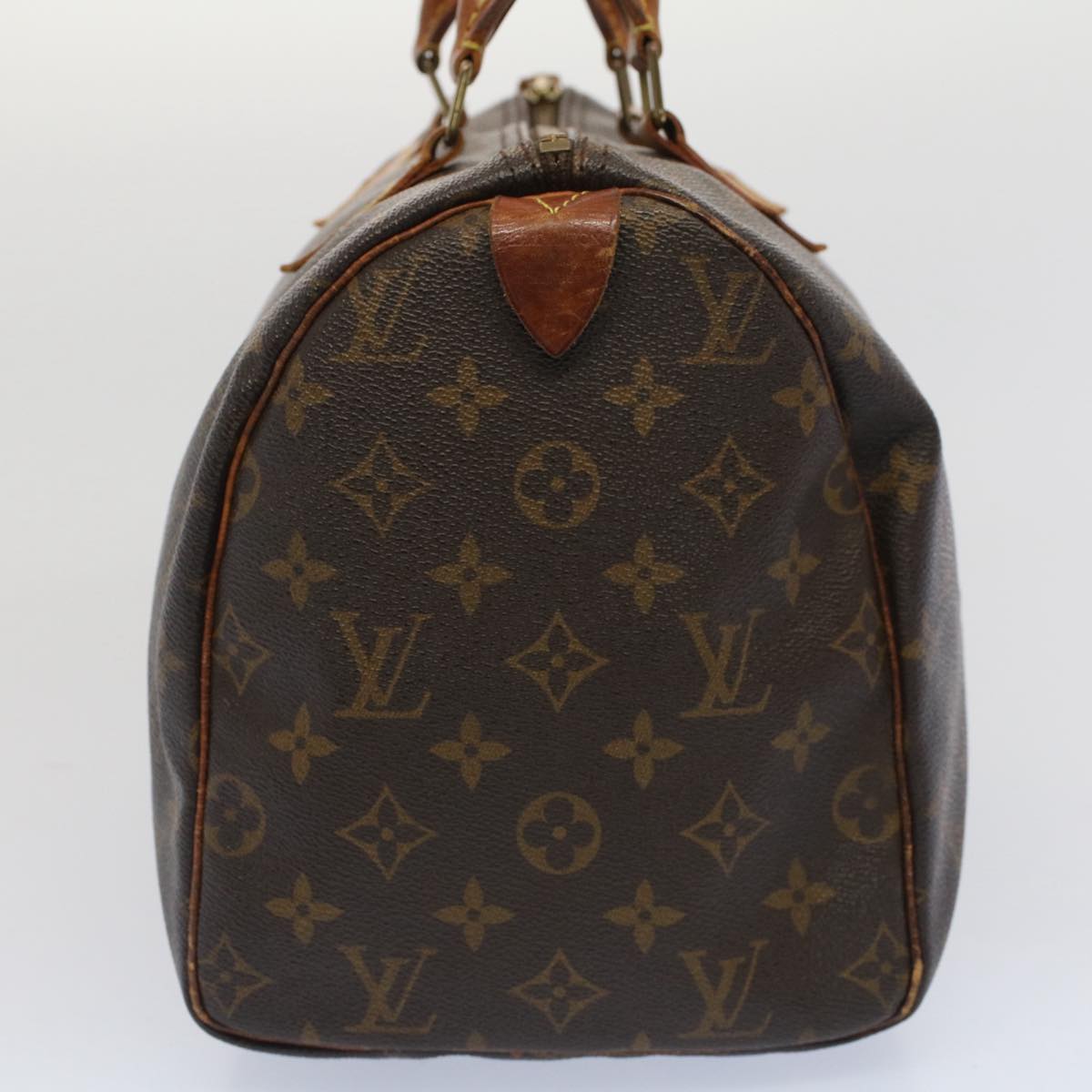 LOUIS VUITTON Monogram Speedy 30 Hand Bag M41526 LV Auth 51183