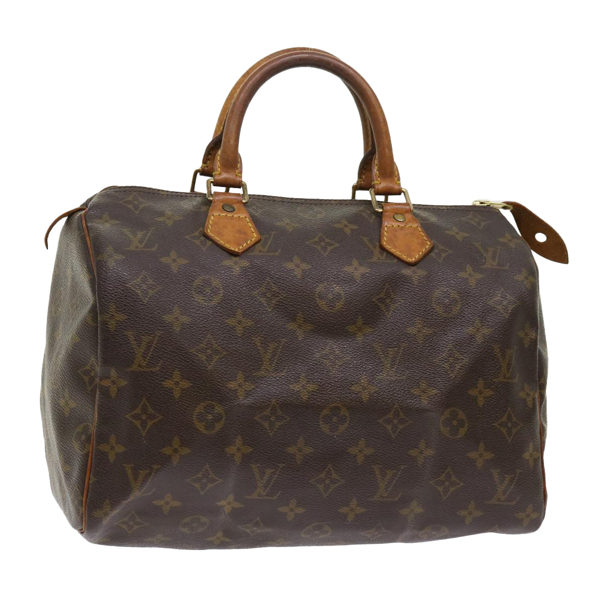 LOUIS VUITTON Monogram Speedy 30 Hand Bag M41526 LV Auth 51185