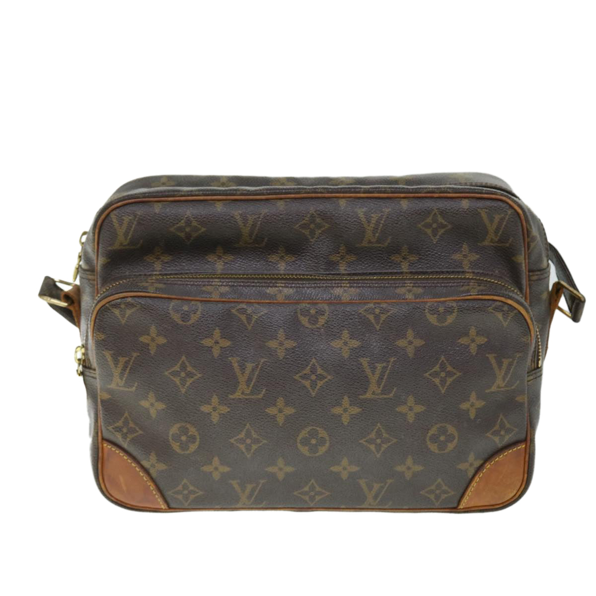 LOUIS VUITTON Monogram Nile Shoulder Bag M45244 LV Auth 51198