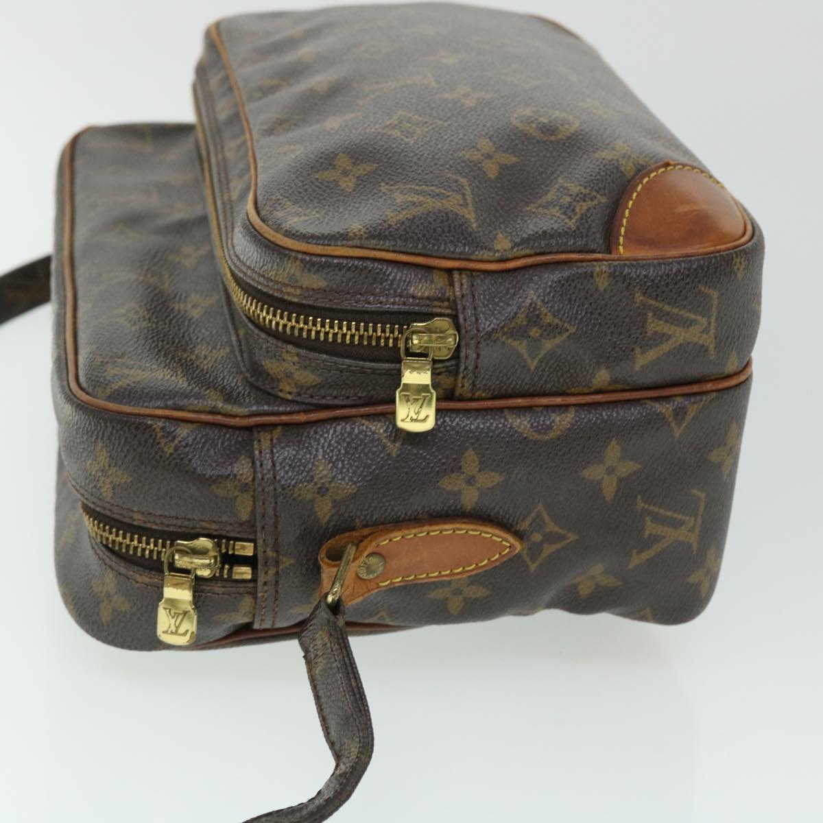 LOUIS VUITTON Monogram Nile Shoulder Bag M45244 LV Auth 51198