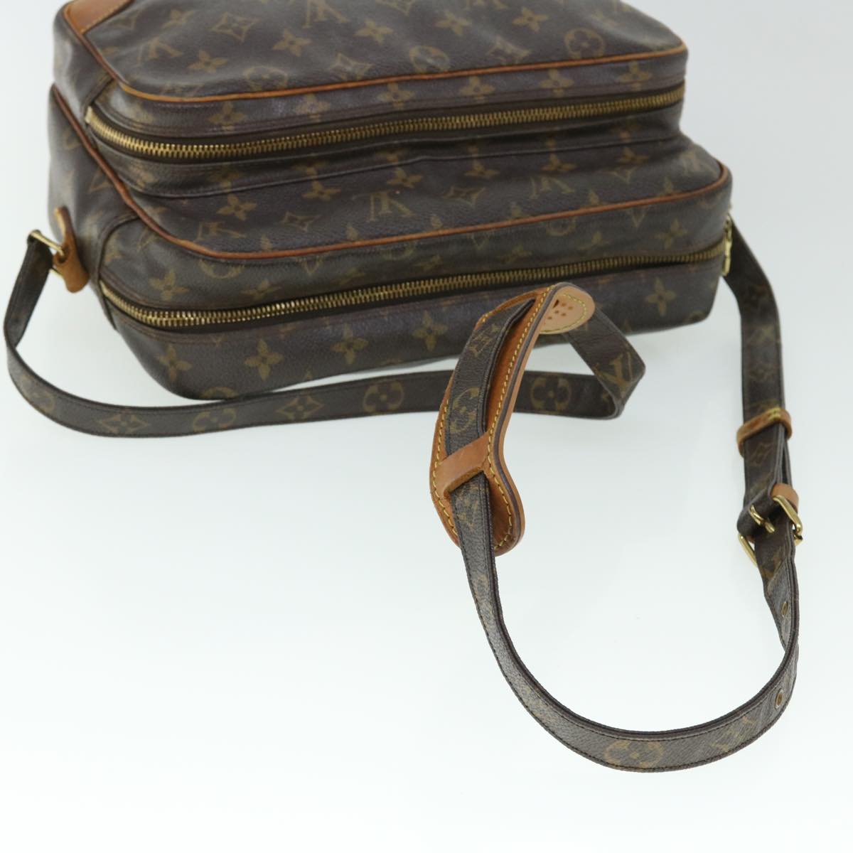 LOUIS VUITTON Monogram Nile Shoulder Bag M45244 LV Auth 51198