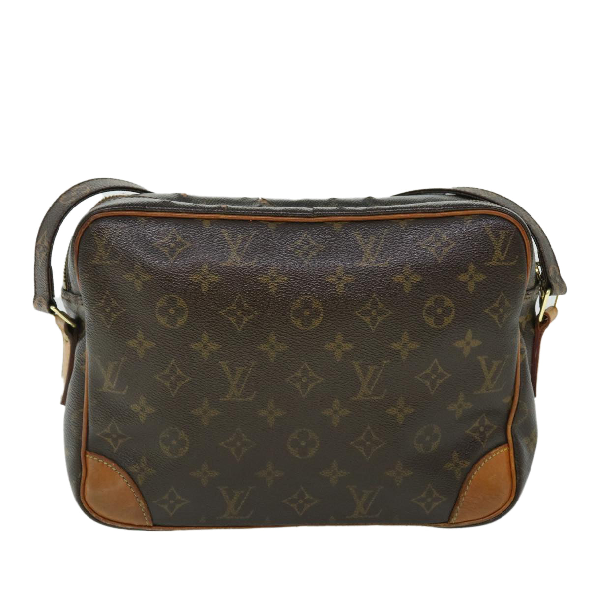 LOUIS VUITTON Monogram Nile Shoulder Bag M45244 LV Auth 51199