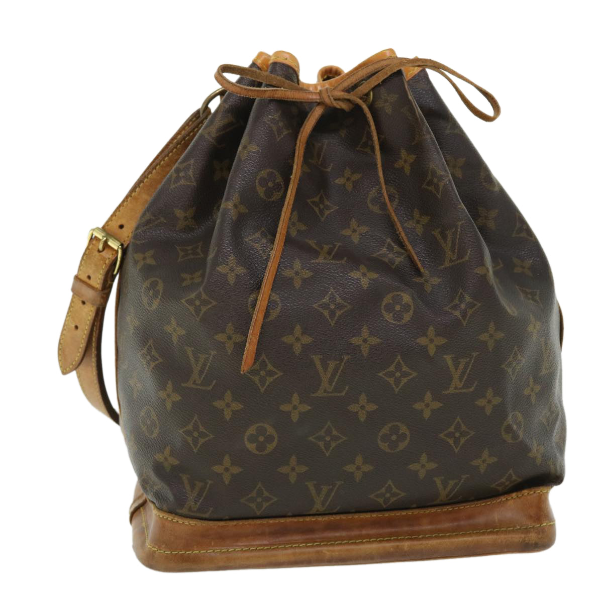 LOUIS VUITTON Monogram Noe Shoulder Bag M42224 LV Auth 51200