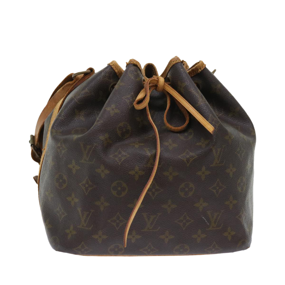 LOUIS VUITTON Monogram Petit Noe Shoulder Bag M42226 LV Auth 51213