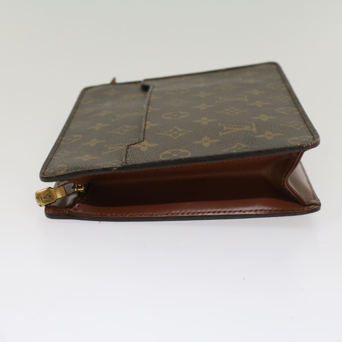 LOUIS VUITTON Monogram Pochette Homme Clutch Bag M51795 LV Auth 51217