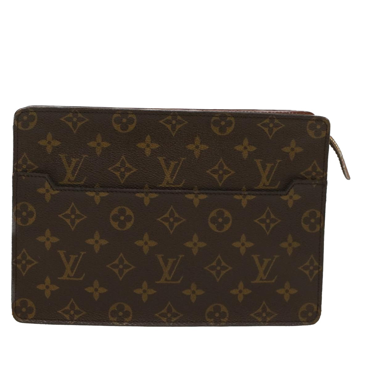 LOUIS VUITTON Monogram Pochette Homme Clutch Bag M51795 LV Auth 51218 - 0