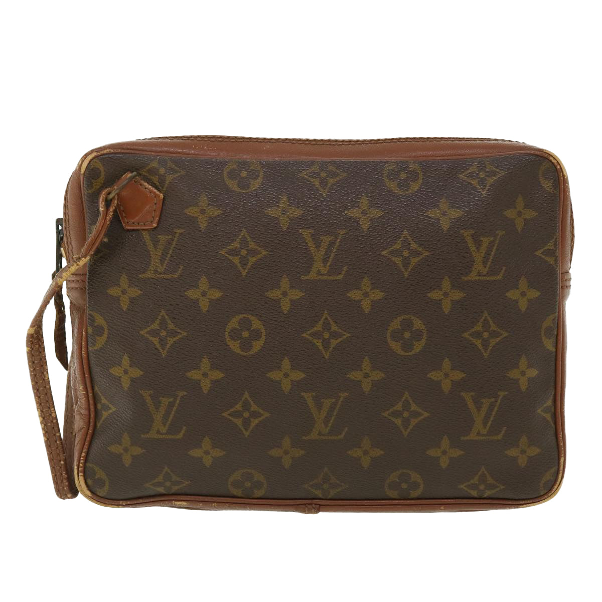 LOUIS VUITTON Monogram Pochette Sports Clutch Bag Vintage No.183 LV Auth 51220 - 0