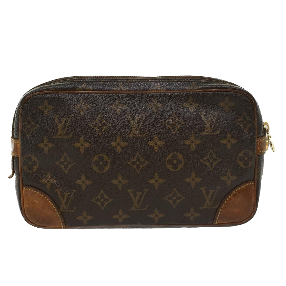 LOUIS VUITTON Monogram Marly Dragonne GM Clutch Bag M51825 LV Auth 51232 - 0