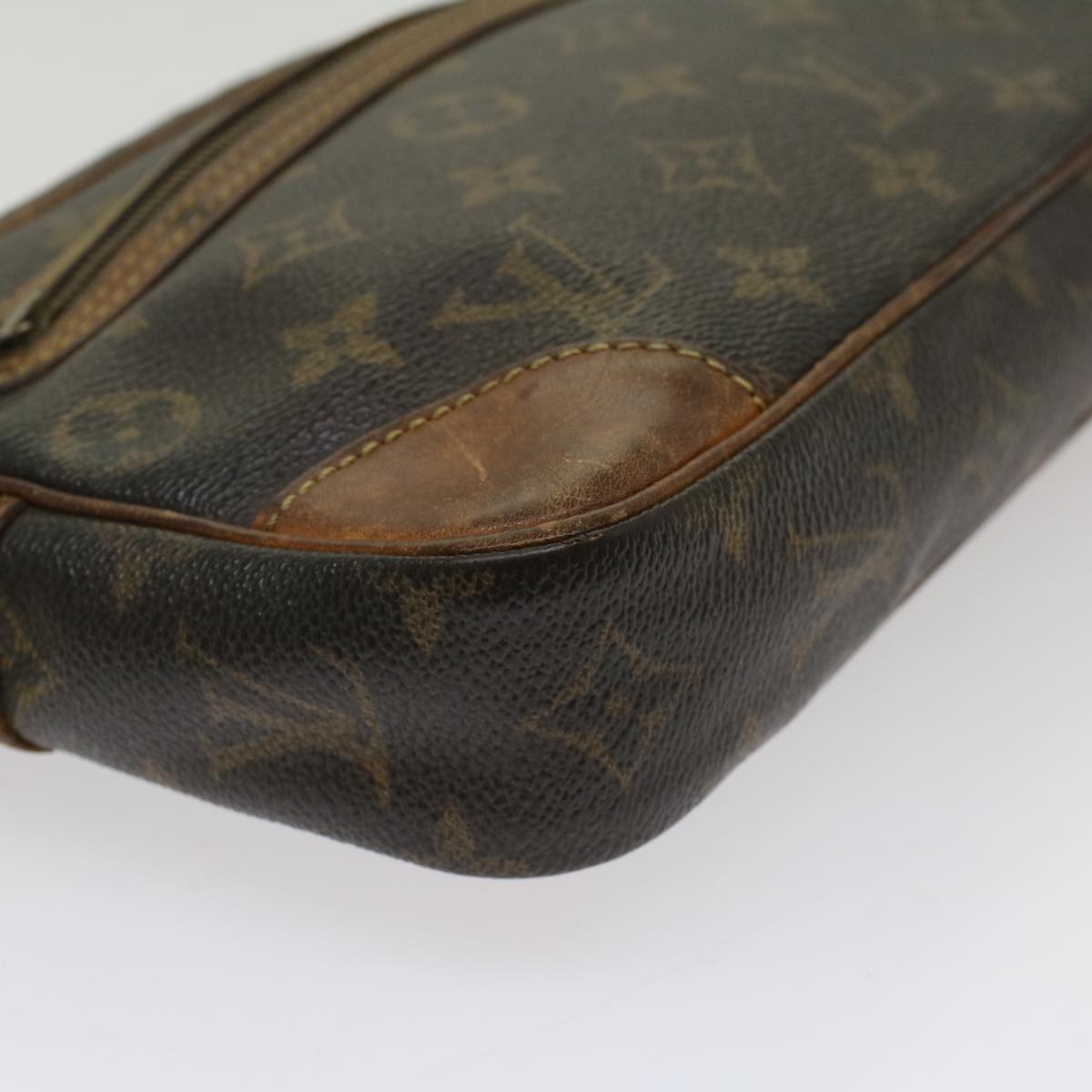 LOUIS VUITTON Monogram Marly Dragonne GM Clutch Bag M51825 LV Auth 51232