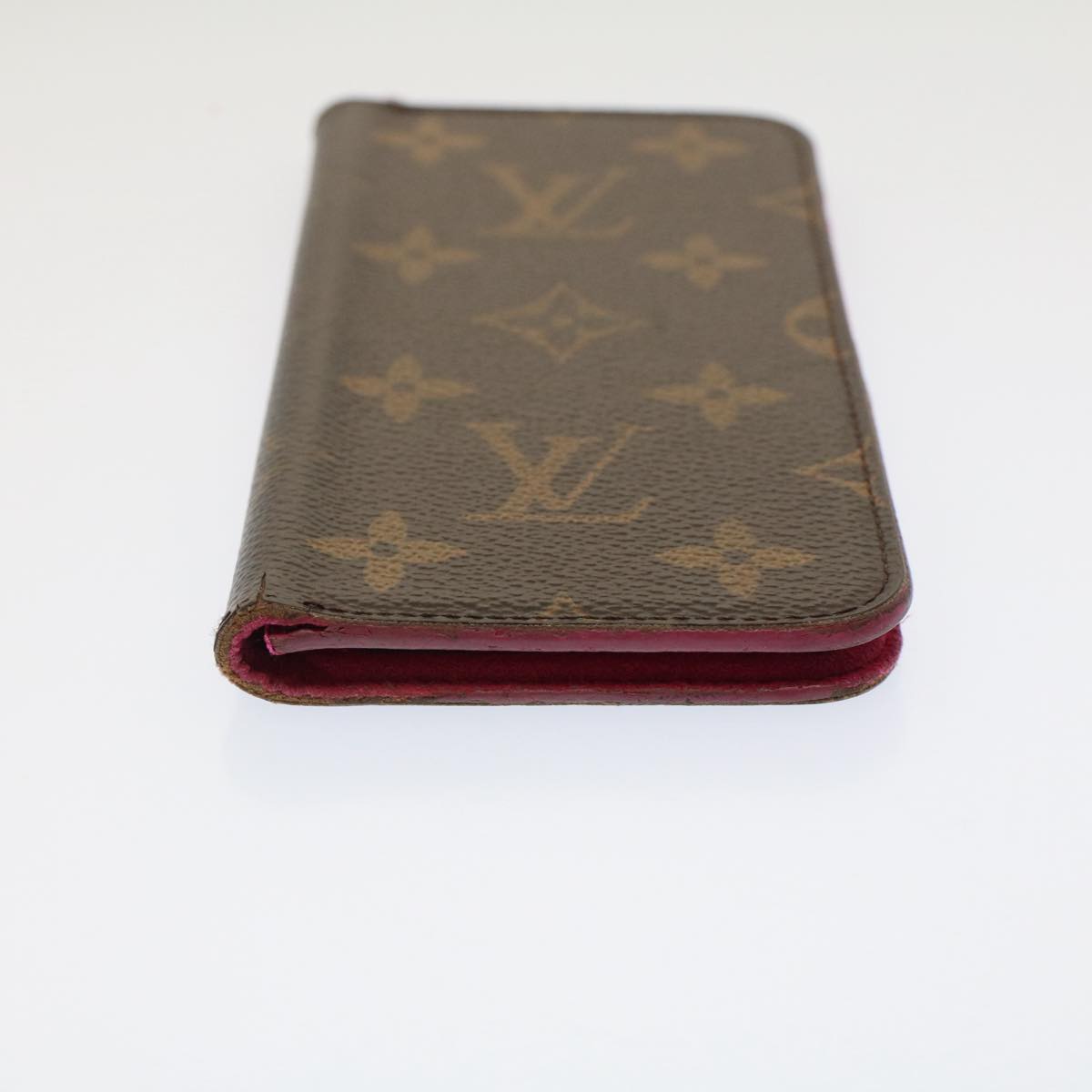 LOUIS VUITTON Monogram Iphone X Case iPhone Case Pink M63444 LV Auth 51317