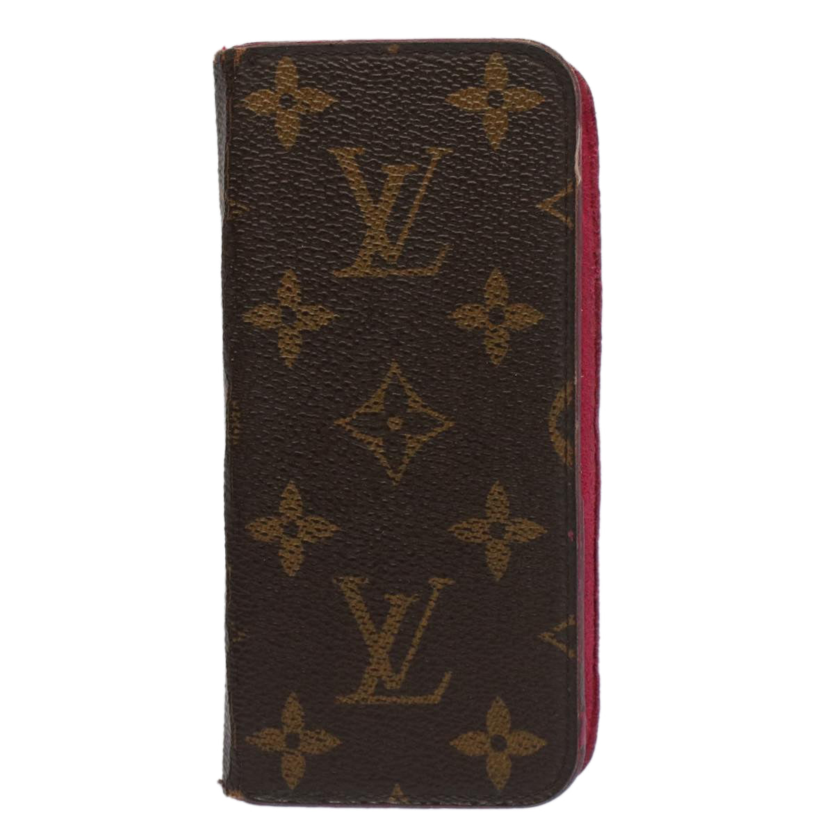 LOUIS VUITTON Monogram Folio iPhone 7 Case iPhone Case M63401 LV Auth 51319