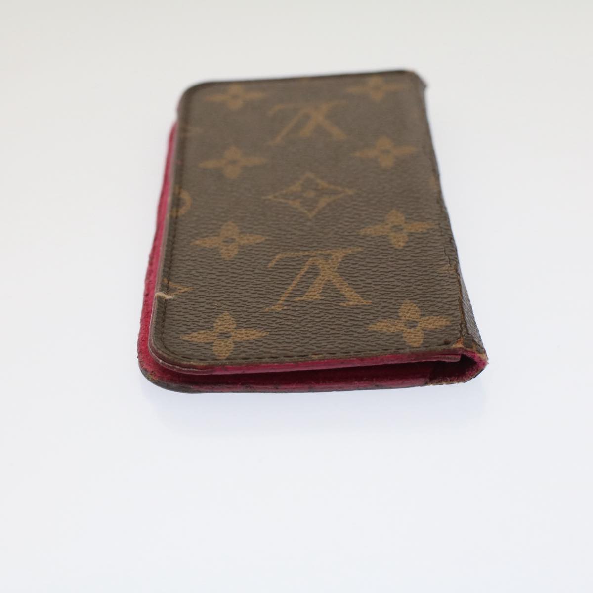 LOUIS VUITTON Monogram Folio iPhone 7 Case iPhone Case M63401 LV Auth 51319