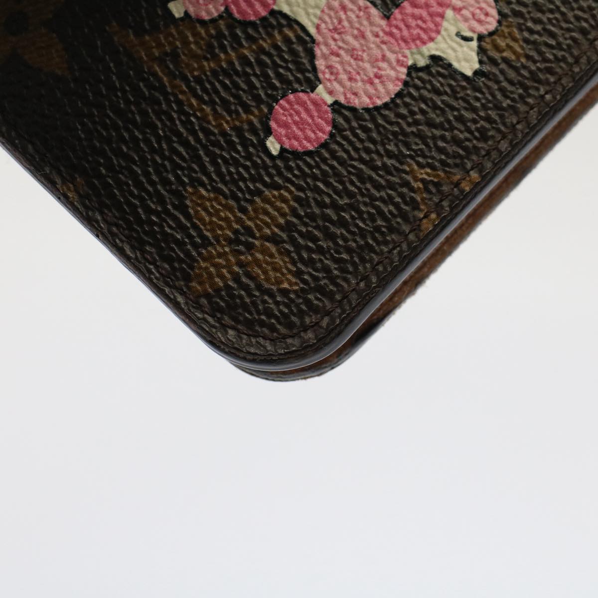 LOUIS VUITTON Monogram iPhone 8 Case iPhone Case Pink M63401 LV Auth 51327