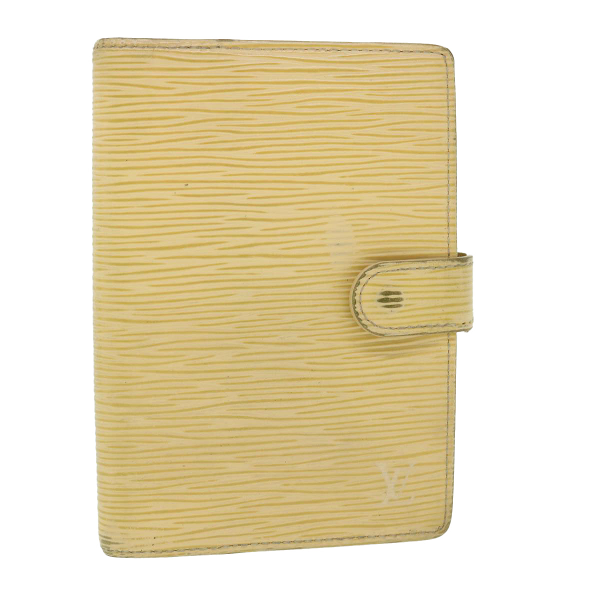 LOUIS VUITTON Epi Agenda PM Day Planner Cover Vanilla R2005A LV Auth 51385