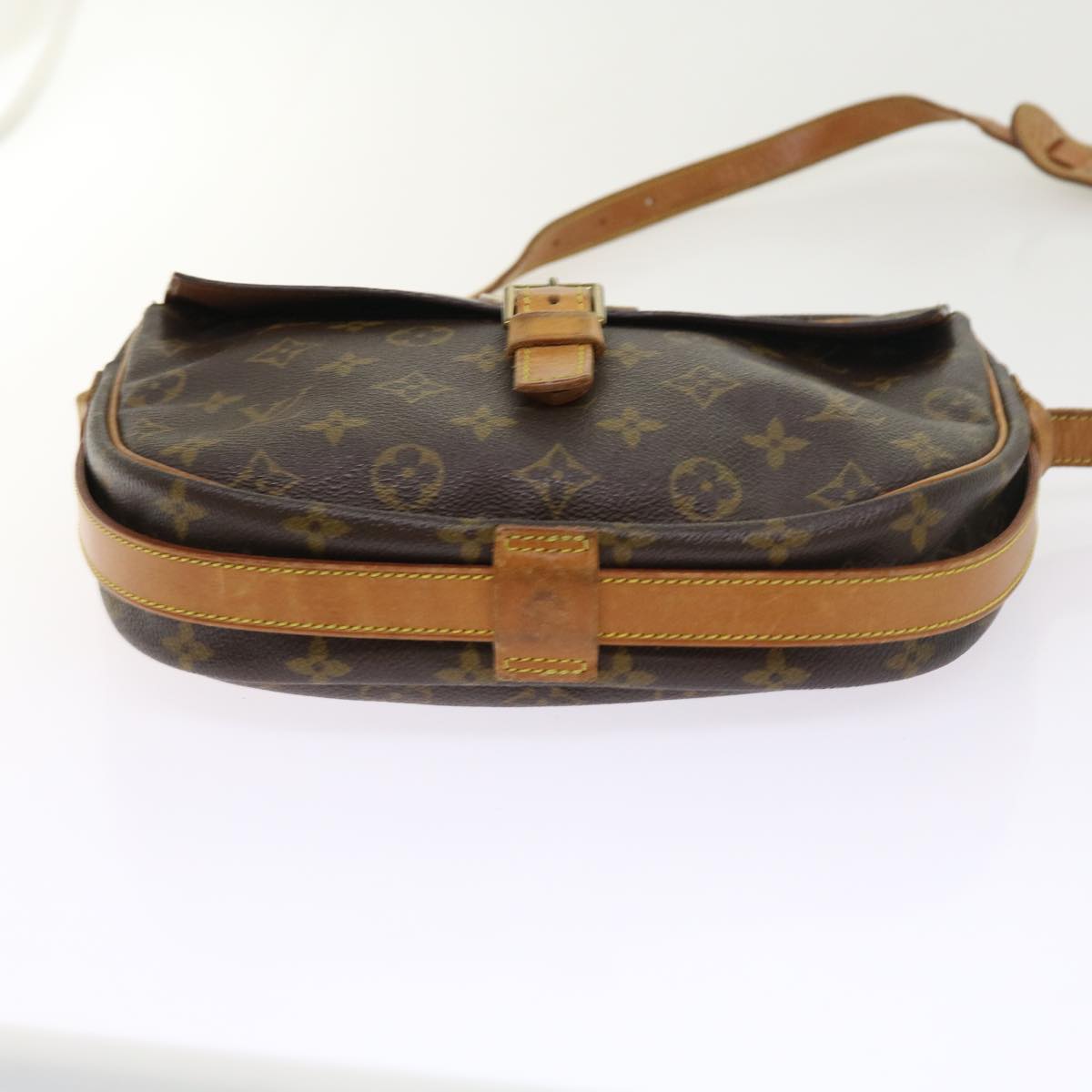 LOUIS VUITTON Monogram Jeune Fille MM Shoulder Bag M51226 LV Auth 51407