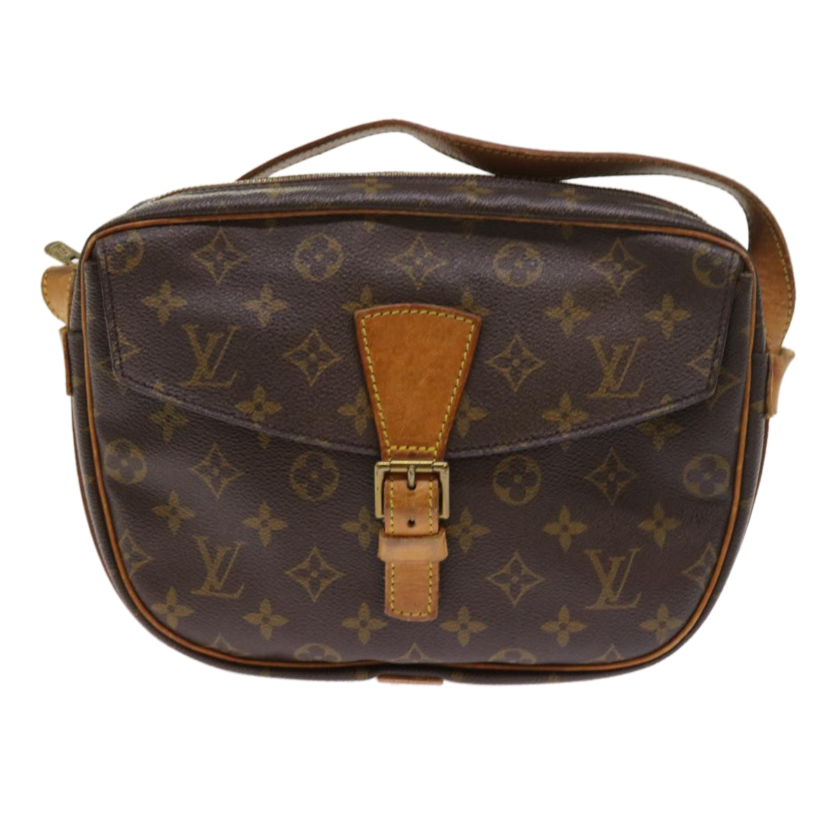 LOUIS VUITTON Monogram Jeune Fille MM Shoulder Bag M51226 LV Auth 51407