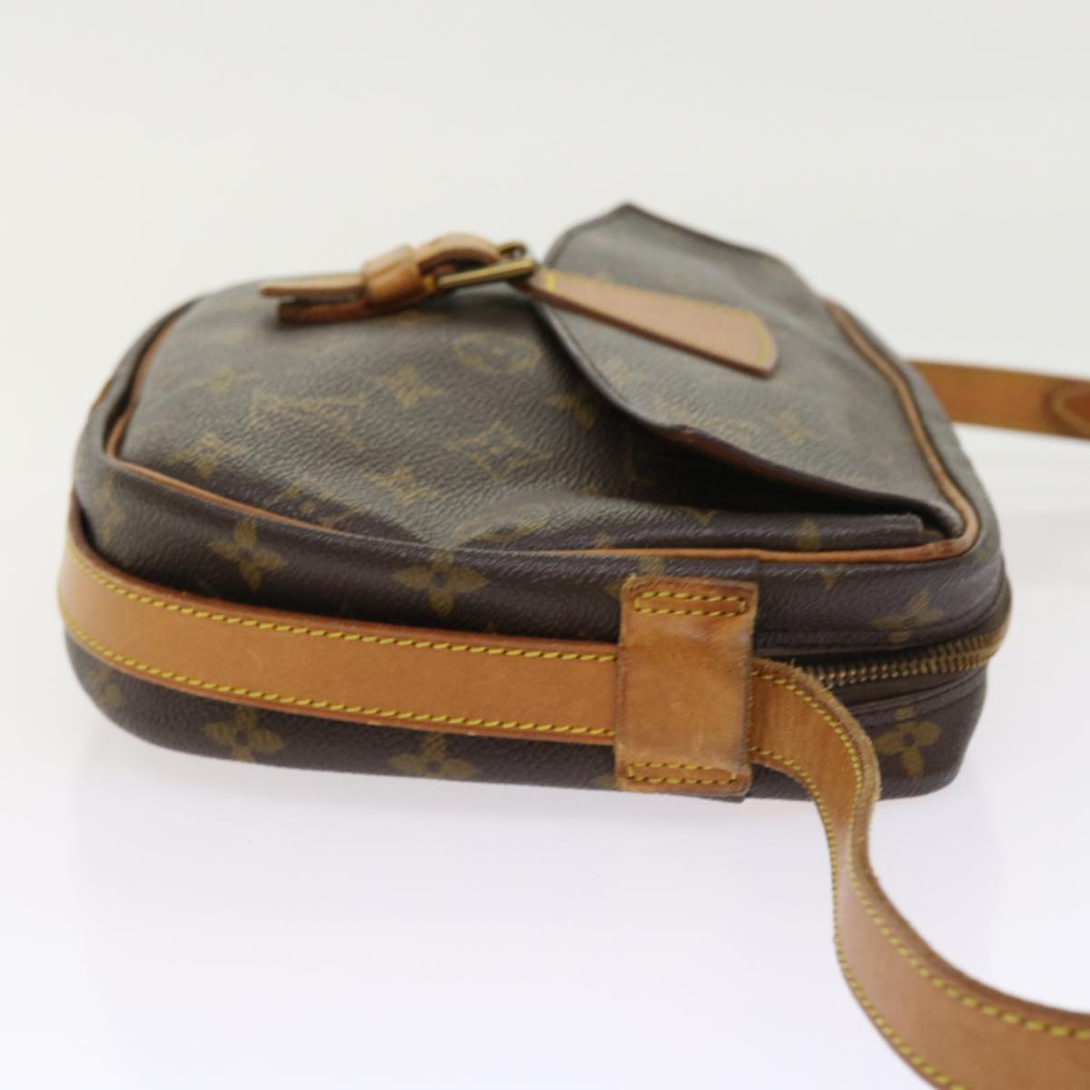 LOUIS VUITTON Monogram Jeune Fille MM Shoulder Bag M51226 LV Auth 51407